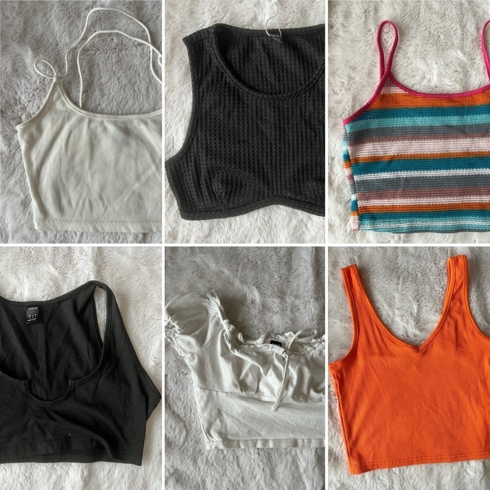 SHEIN Crop Top Bundle